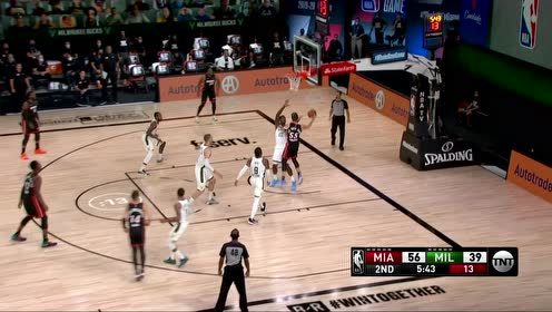 【NBA集锦】罗宾逊＆克劳德两记三分进网 雄鹿队直接懵了