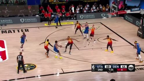 【NBA集锦】心有灵犀一点通 约基奇再现脑后长眼神级妙传