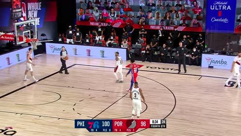 【NBA集锦】谁也不松口！海佐尼亚外线对飙斯考特紧咬比分