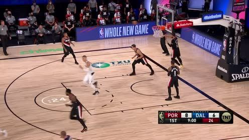 【NBA集锦】这谁顶得住啊 波神美如画翻身跳投稳稳命中