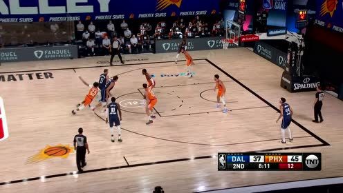 【NBA集錦】從罰球線開始后撤什么水平？東契奇三分一箭穿心
