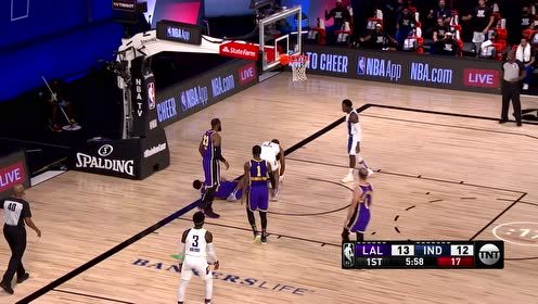 【NBA集锦】自己佯攻就是为了发现队友 布罗格登妙传沃伦溜底线双手暴扣