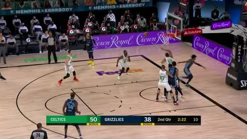 【NBA集锦】谁能跳谁就飞吧 海沃德突入敌营飞身隔扣吉昂