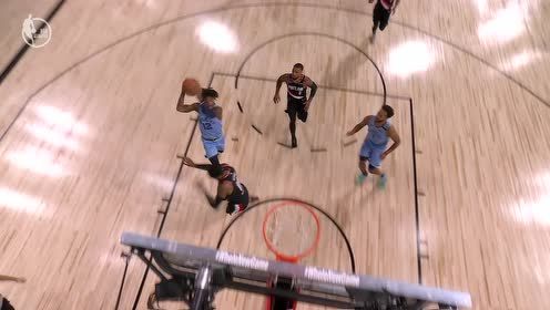 【NBA集錦】麥科勒姆籃下被斷 莫蘭特接球反擊輕松上籃