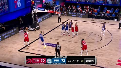 【NBA集錦】范喬丹一通操作引起注意 大視野長甩助攻隊友
