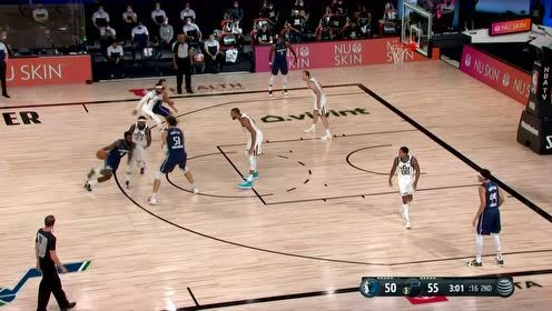 【NBA集錦】彎道超車強(qiáng)勢(shì)突破 英格爾斯撕裂防線挑籃命中
