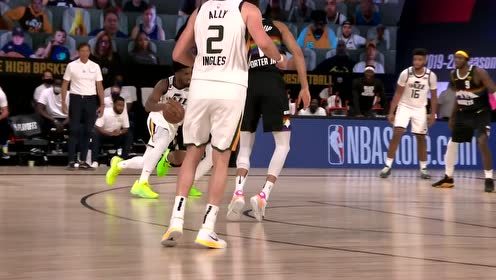 【NBA集錦】米切爾佯裝突破送妙傳 戈貝爾籃下雙手暴扣霸氣十足