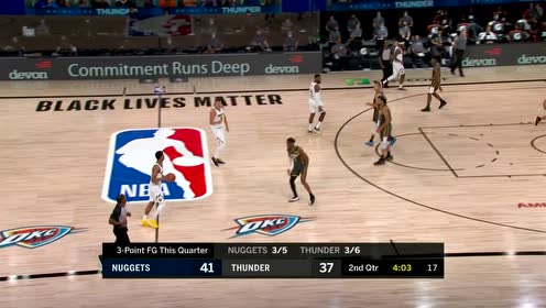 【NBA集锦】追分方式相当豪横！ 亚历山大纳迪尔三分连投连中