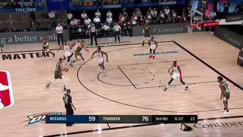 【NBA集錦】高射炮隨時就位 加里納利三分線外一步超遠三分一發(fā)入魂