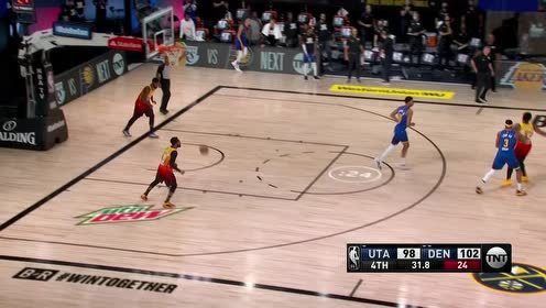 【NBA集锦】欲以一己之力杀死比赛 穆雷电光石火间飞身上篮