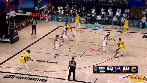 【NBA集锦】大吼一声如有神助！浓眉异军突起迎着两人逆天压哨补扣
