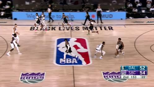 【NBA集錦】自己都笑開了 東契奇長驅(qū)直入掄臂將球砸在籃筐邊緣