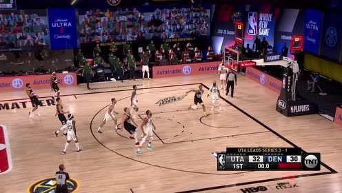 【NBA集錦】老天都感動哭了 約基奇超遠跑投三分壓哨空心入筐