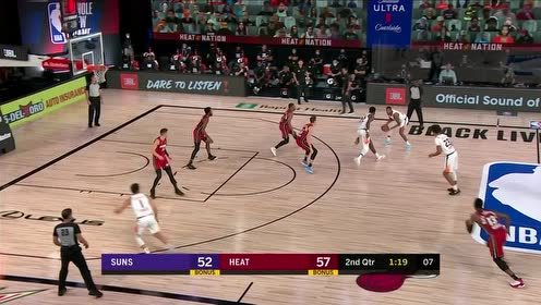 【NBA集锦】卢比奥人到球到送妙传 布克拍马赶到双手暴扣