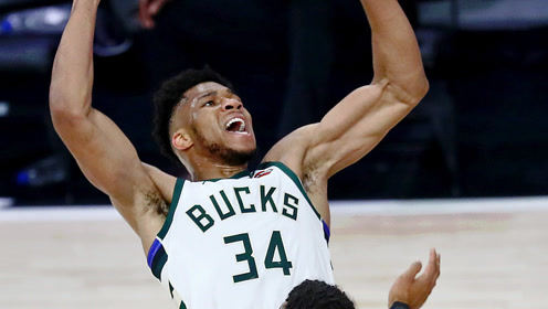 【NBA集锦】魔术vs雄鹿五佳球 字母哥风卷残云单臂隔扣两人!