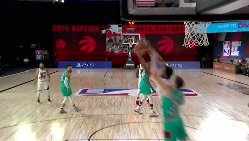 【NBA集锦】猛虎下山强悍进攻 鲍威尔内线强打完成2+1