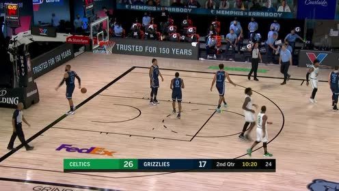 【NBA集锦】手活细腻手感丝滑 塔图姆弧顶三分一箭穿心
