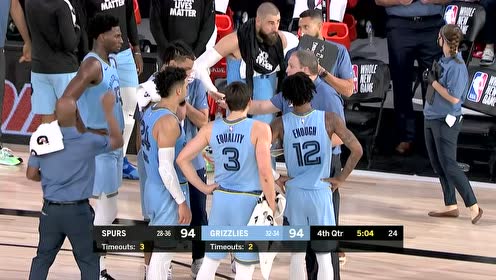 【NBA集锦】灰熊三叉戟已养成 莫兰特空配杰克逊暴扣