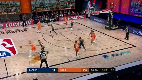 【NBA集錦】虛晃跳投美如畫 布克兜兜轉(zhuǎn)轉(zhuǎn)虛晃一槍晃飛防守中投命中