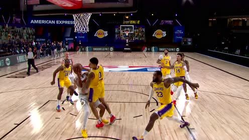 【NBA集锦】多齐尔强势突破造成库兹马犯规 两罚一中错失机会