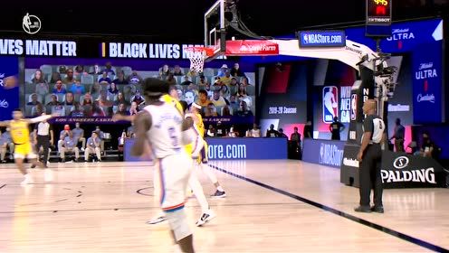 【NBA集锦】一攻一防尽显价值 卡鲁索空中作业单臂劈扣潇洒自信