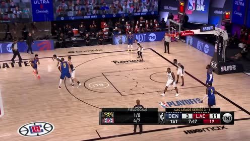 【NBA集錦】經(jīng)典雙人配合走起 穆雷妙傳約基奇拋投命中