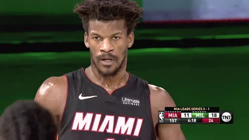 【NBA集錦】莫叫失誤成了慣性 巴特勒傳球過低懊惱至極