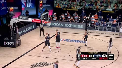 【NBA集錦】哈里斯浪投不中 喬治輪轉(zhuǎn)三分教做人直接打停掘金