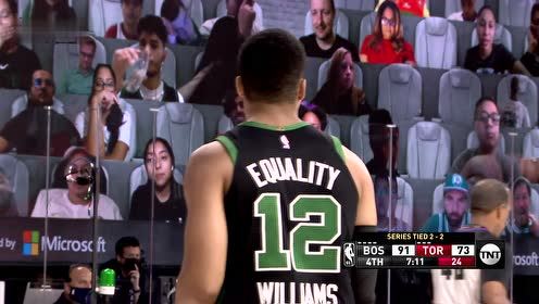 【NBA集锦】难度系数五颗星 鲍威尔弧顶急停三分一击即中