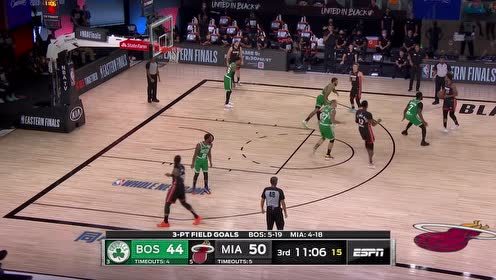 【NBA集锦】90秒回顾凯尔特人109-112热火 塔图姆空砍28+9希罗37+6率队拿到赛点