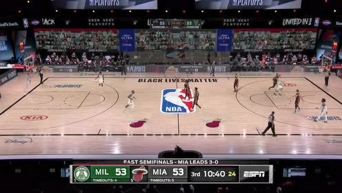 【NBA集錦】克勞德手感爆棚三分再中 米德爾頓晃開防守打成2+1