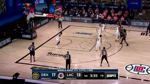 【NBA集錦】斗轉(zhuǎn)星移轉(zhuǎn)身出手 約基奇金雞獨立中投打進