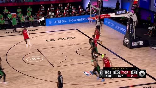 【NBA集锦】收下比赛 泰斯高抛布朗空中漫步上篮终结