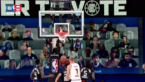 【NBA集錦】熟悉的場(chǎng)景再次重現(xiàn) 路威飛身大帽后波特決絕跳投還擊