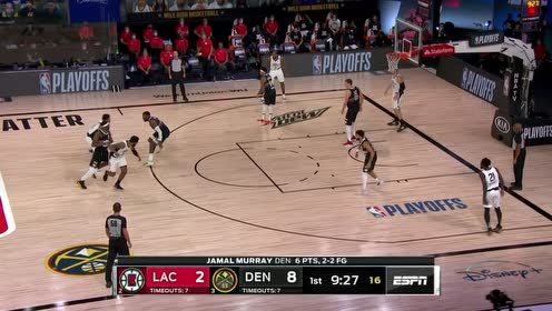 【NBA集錦】終于開張了 泡椒強(qiáng)行突破跳步上籃掠過約老師拿下運(yùn)動戰(zhàn)首分
