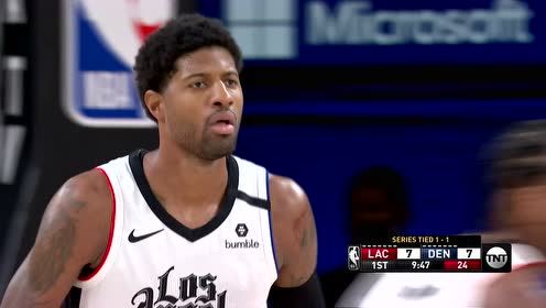 【NBA集錦】喬治失誤就地反槍 回馬槍投的對手猝不及防