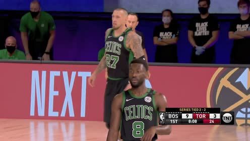 【NBA集锦】当头棒喝 沃克鬼魅击地泰斯飞火流星打猛龙措手不及