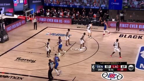 【NBA集錦】這是什么配合 萊昂納德助飛祖巴茨空切暴扣