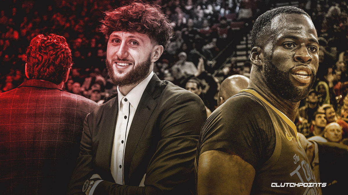 开拓者队的尤瑟夫·努尔基奇(jusuf nurkic)对德雷蒙德·格林(draymon