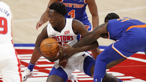 【NBA集锦】敦布亚vs尼克斯集锦 23+5替补出场11投8中表现高效