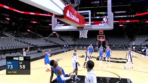 【NBA集锦】不鸣则已一鸣惊人!罗比末时压哨三分颠进球框犹如神助