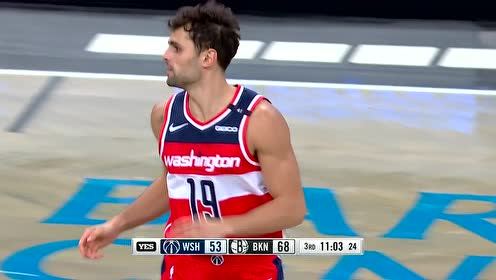 【NBA集錦】布萊恩特吃餅暴扣勢大力沉 奇才隊迅速追分