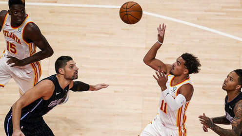【NBA集錦】魔術(shù)116-112老鷹 武切維奇18+11特雷-楊妙傳不斷