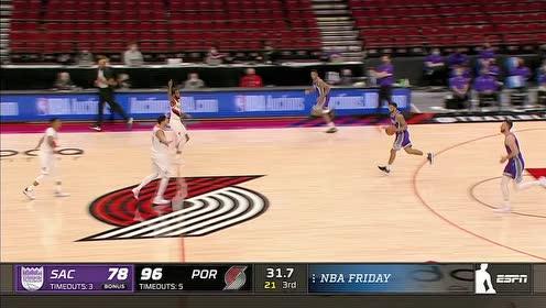 【NBA集锦】标志动作来了 CJ变向过人急停跳投
