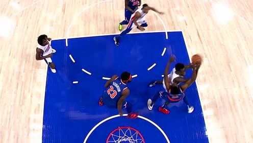 【NBA集锦】眼疾手快!敦布亚抢球转身2+1打进稳住局势