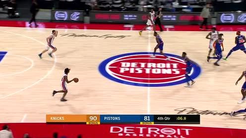 【NBA集锦】无关痛痒也是个压哨球 贝最后时刻压哨三分应声入网