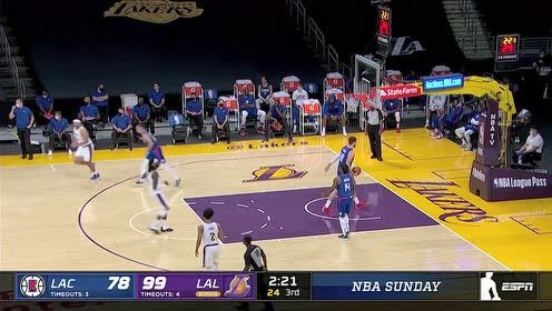 【NBA集錦】這操作也太自信 塔克面對(duì)緊逼防守從容后撤步飚中三分