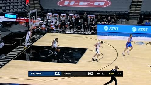 【NBA集锦】当魔鬼苏醒时!普库谢夫斯基连续三记三分锁死胜局