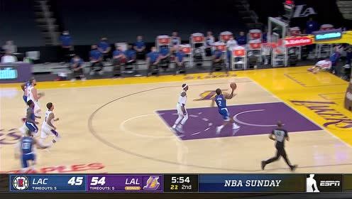 【NBA集錦】機(jī)器人歸來(lái) 萊昂納德?lián)寯酁t灑單臂扣籃