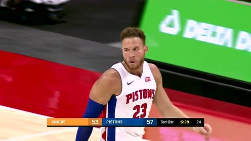 【NBA集锦】套路深海底针！赖特假突背传格里芬干拔三分应声入网